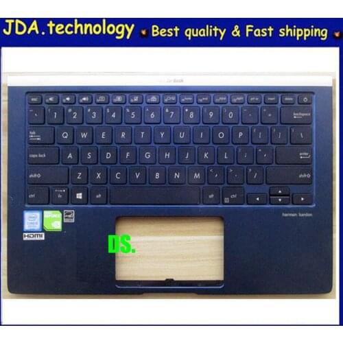 MEIARROW Used, palmrest top case C cover for ASUS UX433 UX433F UX433FN palmrest US keyboard upper cover
