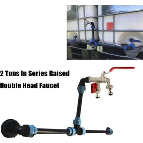 IBC Tank Connection Set High-quality Tons Of Drums Heightening Extension Tools for IBC Rainwater Tanks Rain Barrels TS2