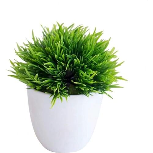 1 Potted Artificial Bracken Plant Stage Garden Wedding Bonsai Party Home Balcony Desktop Office Decor Props