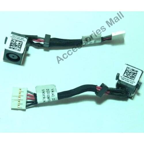DC Power Jack with cable for DELL Latitude E7440 E7450 DC30100MF00 06KVRF DC Connector Laptop Socket Power Replacement