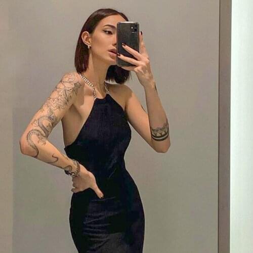 Waatfaak Sleeveless Summer Dresses