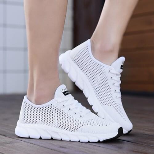 Ladies 2020 new fashion sneakers ladies flat shoes women sneakers breathable comfortable women shoes