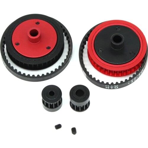 1/10 Climbing Axial Gearbox Modification For SCX10 II 90046 3.2/5.0 Belt Drive Gear System
