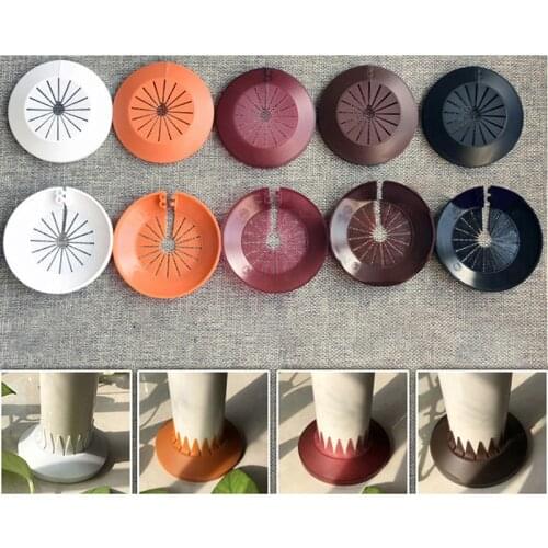 1PC Universal Multicolor Pipe Decorative Cover Angle Valve Radiator Escutcheon Water Pipe Cover For Wall Duct Faucet Accessories