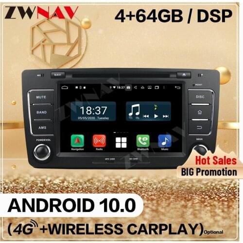 128G Carplay 2 Din For Volkswagen VW Skoda Octavia 2012 Android 10 Multimedia Player Screen Audio Radio GPS Navigation Head Unit