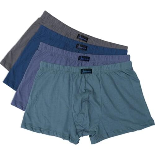 5PCS Casual Boxer Mens Underwear Daily L-8XL New Sexy Solid Low Waist Sport Soft Comfortable Stretch Breathable Stylish