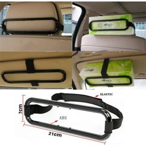 Car Sun Visor Tissue Napkin Paper Box Holder Auto Vehicle Back Seat Holder Organiser Storage Universal