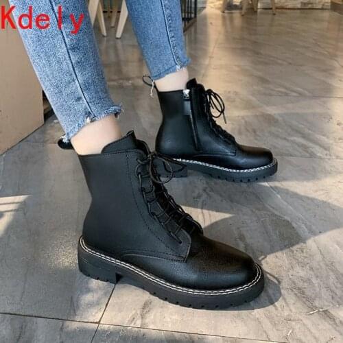 Women Round Toe Ankle Boots for Women Short Plush Winter Shoes Suede Lace Up Ankle Boots for Women Zip Casual Fashion