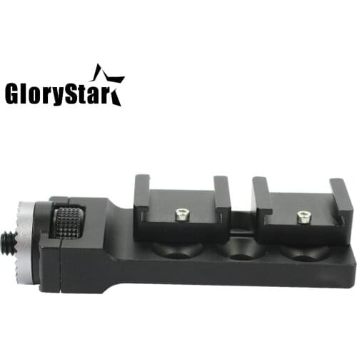 CNC Aluminum Alloy Universal Mount Extender Straight Extension Arm Accessories for DJI OSMO OSMO+ Plus Camera Gimbal