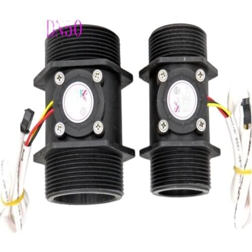 DN50 water flow sensor DN40 turbine flowmeter Hall sensor large flow 2 inch in