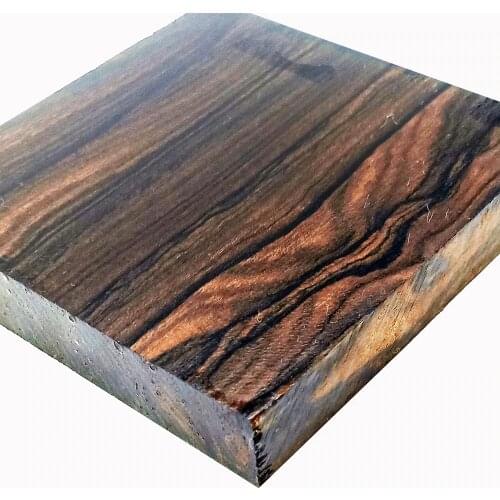 Persimmon wood Ziricote,Ciricote (Cordia Dodecandra) Mexican Ebony Landscape pattern