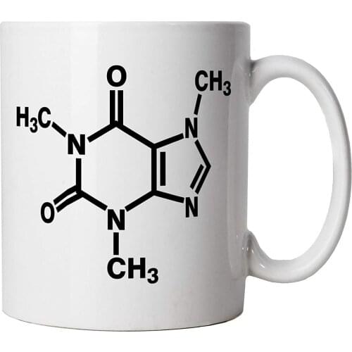 Caffeine Molecule Coffee Mug