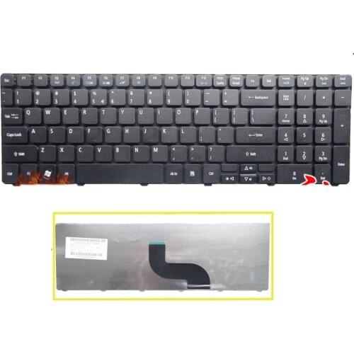 SSEA New US Keyboard For Acer 5349 5551 5551G 5552 5560 5625 5625G 5733 5733Z 5736 5741 5741G 5742 5745 5745G 5749 7751 7750Z