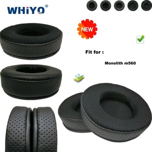 Replacement Ear Pads for Monolith m-560 m560 m 560 Headset Parts Leather Cushion Velvet Earmuff Headset Sleeve Cover