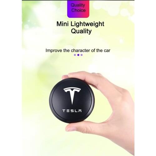 Car Air Freshener Car Perfume Instrument Seat Aromatherapy Car-styling UFO Shape Scent Decor for tesla model 3 X Y S