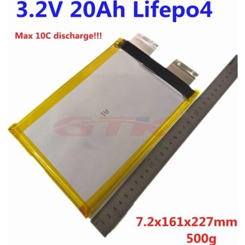 20000 cycles high rate 5-10c discharge rechargeable Lifepo4 Lithium cells for 12v 24v car start boat motor start battery pack