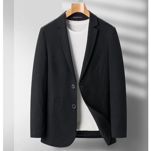 2021 luxury casual mens jacket, high quality button tight jacket, large 3XL, spring