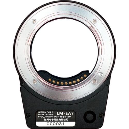 TECHART LM-EA7 6.0 II Auto Focus Lens Adapter for Leica M Lens to Sony E/A7M3/A7R3/A7RII A6300 A9 A6500 Cameras
