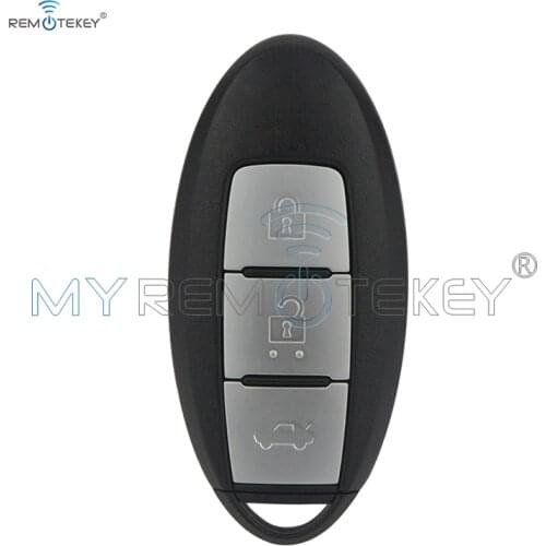 Smart Key With Insert 3 Button 433.92 Mhz ID47 For Nissan Teana 2012 2013 2014 2015 Keyless Entry Car Key Replacement Remtekey
