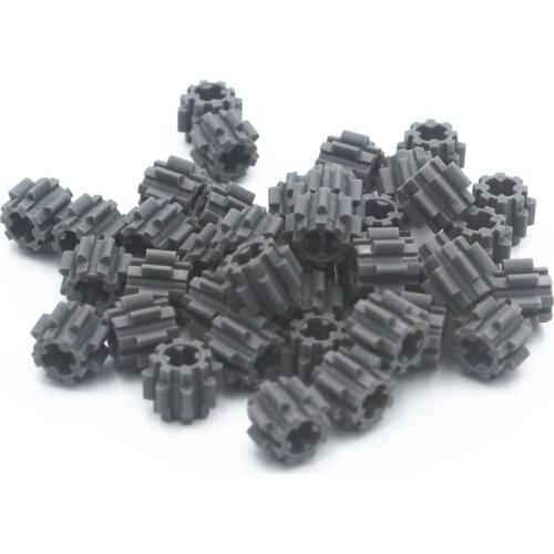MOC Building Blocks Self-Locking Brick Technical Part 40pcs Technical GEAR WHEEL T8 compatible with lego for Kids Boys Toy 10928