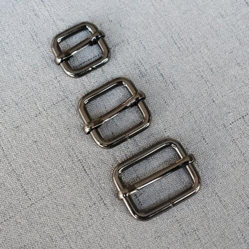 1 Pcs 15mm 20mm 25mm Metal Adjuster Slider Rucksack Bag Handbag Dog Collar Leather Sewing Accessory Straps Belt Buckle Hardware