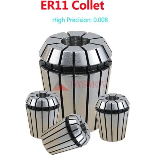 1PC ER11 Spring collet chucks 1/8 Inch 1MM to 7MM clamping tool drill chuck arbors for CNC Engraving Machine&Milling Lathe tool