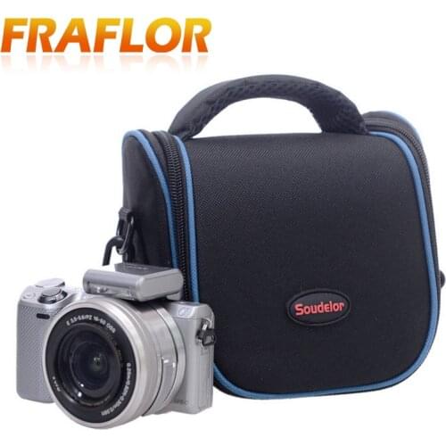 14*11*15cm Free Shipping Small Waterproof Nylon Camera Cases Bags Insert For DSLR SLR Canon Nikon Sony Mirrorless Digital Camera