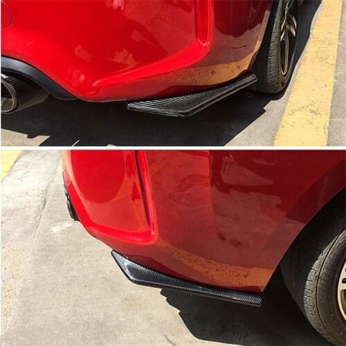 2Pcs Universal Car Rear Bumper Lip Diffuser Splitter Scratch Protector for Jeep Dodge Journey JUVC/Charger/DURANGO/CBLIBER/SXT