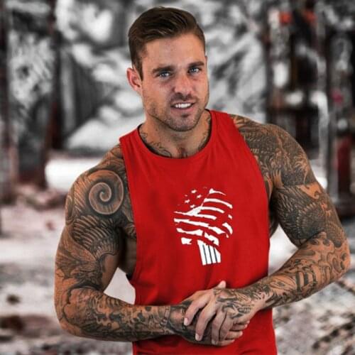 2021 Gym clothing cotton singlets Mens Undershirt bodybuilding tank top men fitness shirt muscle guys sleeveless vest Tank tops