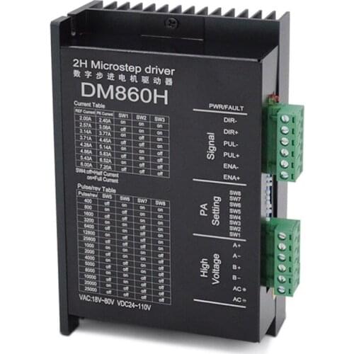 57/86 stepper motor driver 7.2A DM860/DM860H DMA/MA860H