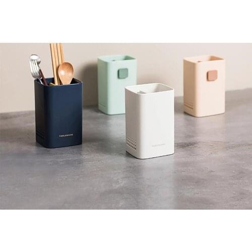 70% Dropshipping!!Multifunctional Wall Mounted Draining Chopsticks Cage Storage Organizer Box