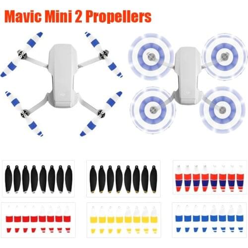 8pcs Mini 2 Propellers CW CCW 4726F Replacement Blades Props Low-Noise Quick-Release Wing for DJI Mavic Mini 2 Drone Accessories
