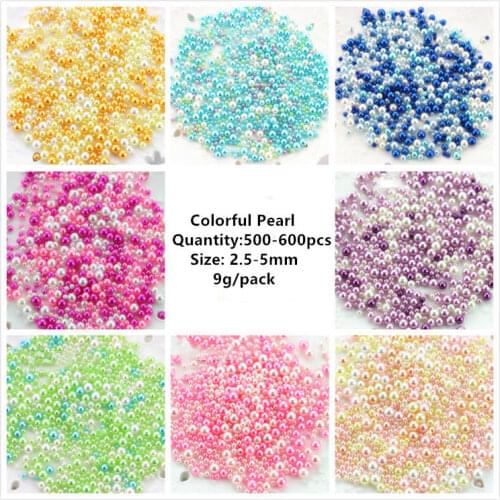 9g DIY Pearl Particles Accessories Slime Balls Small Tiny Foam Beads For Floam Filler For Slime DIY Accessories