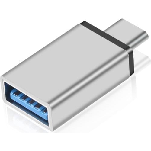 KEBIDU USB 3.0 OTG Data Sync Adapter USB Type C Male Adapter to USB 3.0 A Female Converter OTG Function for Macbook