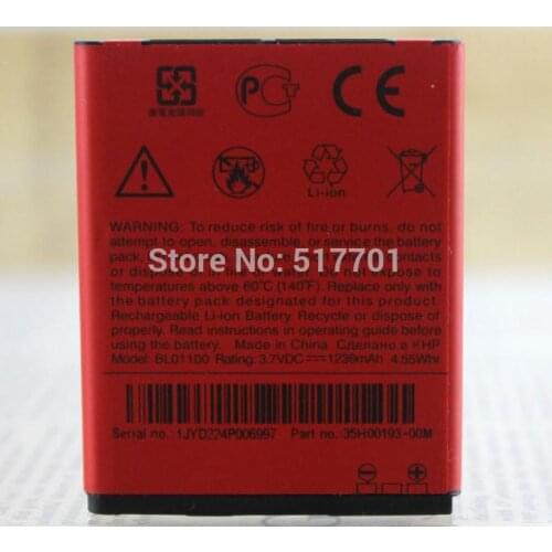 ALLCCX battery BL01100 for HTC A320e Desire C with good quality