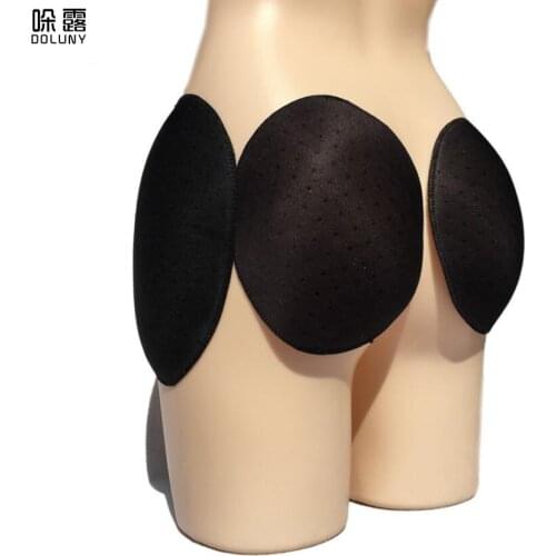 4pcs side Self-Adhesive Ladies Breathable Lumbar Buttocks Enhancer Sponge Pads Beautiful Buttocks Hips Reusable Fake Ass