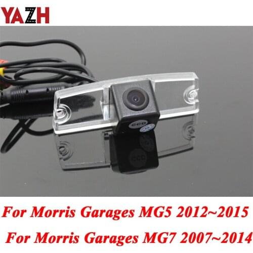 Car Rear View Camera For Morris Garages MG5 MG7 2007~2015 Parking Monitor Reverse Camera RCA NTST PAL License Plate Light Camera