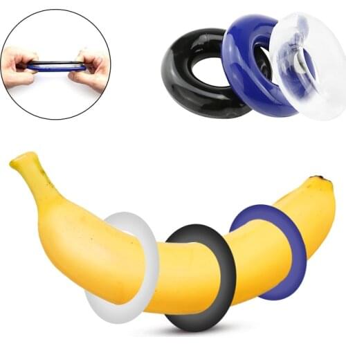 Reusable Penis Cock Rings Erotic Adult Sex Toys For Men Masturbator Time Delay Lasting Chastity Penis Ring Sex Shop Sex Products