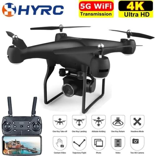 Aerial Photography RC Drone UAV FPV with 4K HD Pixel Camera Remote Control 4-Axis Quadcopter Aircraft Long Life Flying Time Toys