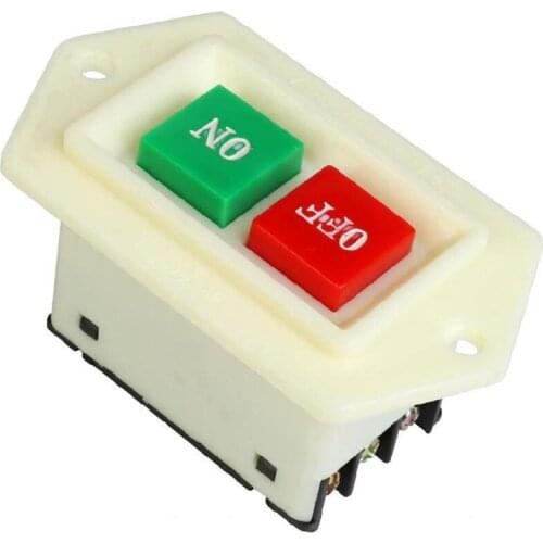 LC3-5 Large Contact 5A Button Switch 380V Press Buckle Bench Drill Switch Start Switch Drilling Machine Accessories