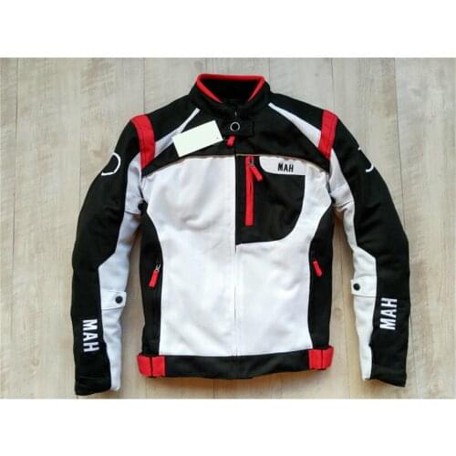 Motorcycle Rider Clothing Four Seasons Summer Cycling Clothes Mens Motorcycle Street Car Racing Shatter-resistant Jacket Windpr