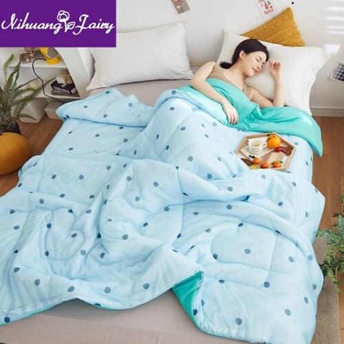 Cool feeling air-conditioning quilt machine washable summer cool quilt summer children students single summer quilt quilt