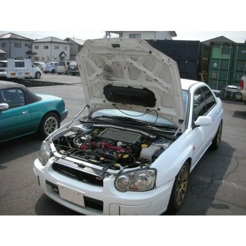 For Subaru Impreza Sports WRX wagon Front Hood Bonnet Gas Struts Lift Support Shock Damper Carbon Fiber