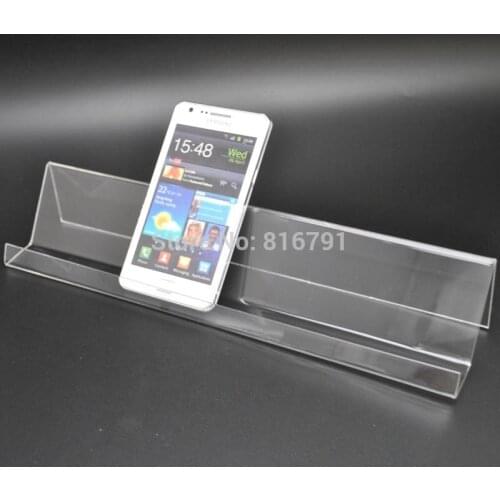 10pcs Retail Store Cell Phone Display Stand Mobile Desktop Support for iphone/ Samsung/ Huawei Supermarket Exhibition