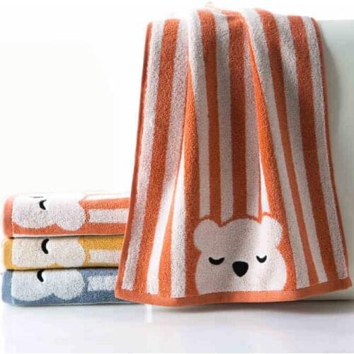 100% cotton towels Fashion all cartoon bear modelling Twistless craft Special soft and comfortable Good water imbibition