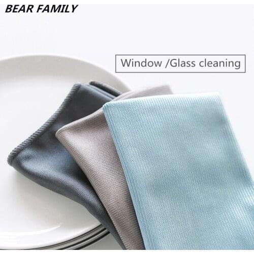 3PCS Microfiber glass cleaning towel,mirror cleaning cloth,rag, wipe glass cloth,Clean the window no lint no trace 60*40CM