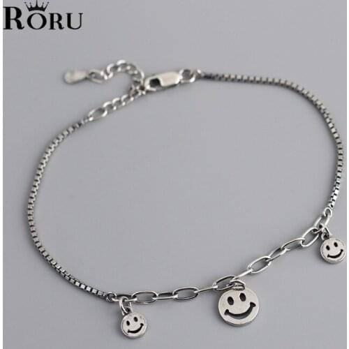 RORU Silver Bracelets
