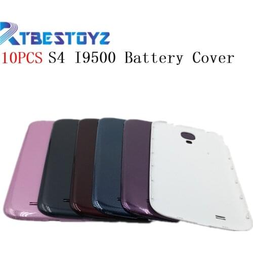 RTBESTOYZ 10PCS/Lot I9500 Back Cover Battery Door Housing Case For Samsung Galaxy S4 i9500 i9505 i337 Housing