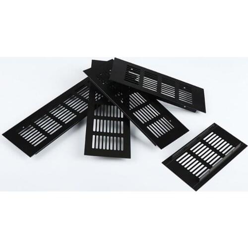 Vents Perforated Sheet Aluminum Air Vent Ventilator Grille Cover Ventilation For Closet Shoe Air Conditioner home Decor cover