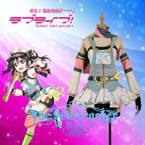 Anime LoveLive! Yazawa Nico Cospaly Costumes Crayons/Painters Awakening Uniform Dress XS-XXL In Stock Or Custom-Make Any Size